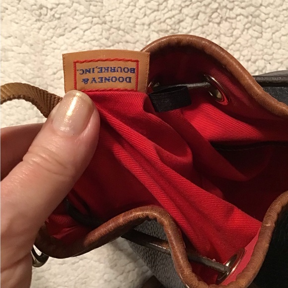 Dooney & Bourke Black Bucket Crossbody Bag - Picture 3 of 11